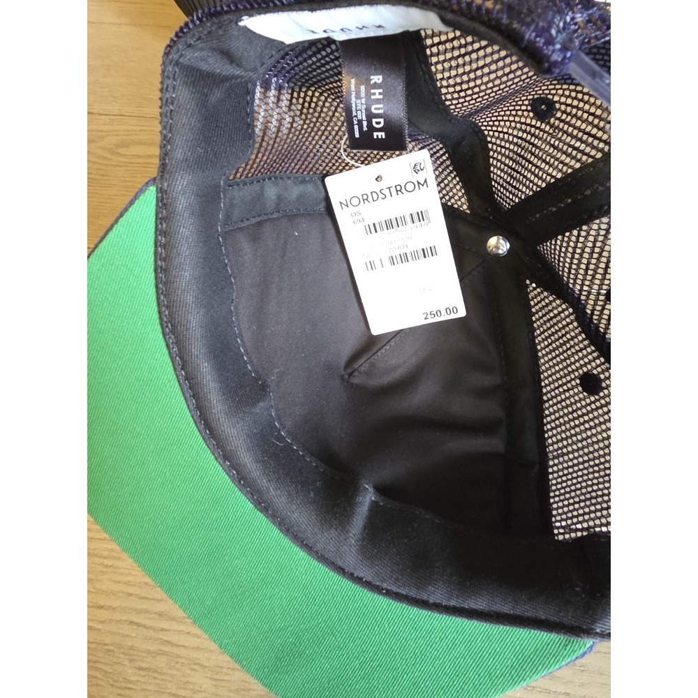 New Rhude USA SAILING ICON TRUCKER HAT - Picture 2 of 3